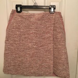 Pink pencil skirt